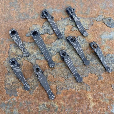 Lynch Black "Topo" Clips- Spyderco PM3 jobb kezes 
