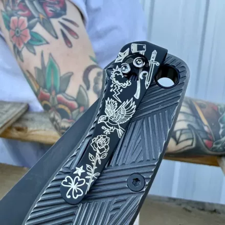 Lynch American Traditional Clips - Spyderco Para 2 jobb kezes 