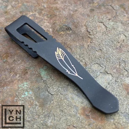 Microtech MSI Aggro Clip - Blacksmith Lynch logóval