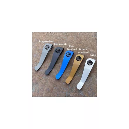 Spyderco Para 2 Clip - Right Handed - Blue Anodized 