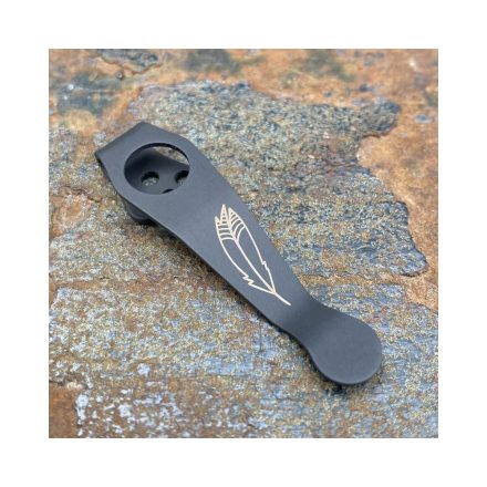 Spyderco Stubby Clip - Blacksmith "LYNCH logóval"
