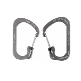 NITE IZE #2 Slidelock karabiner , ezüst