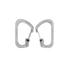 NITE IZE #3 Slidelock karabiner , ezüst