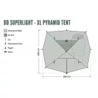 DD SuperLight - Piramis sátor - XL  - Olive Green