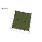 DD Tarp 3x3 - Forest Green