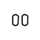 SuperLight Karabiner  2db/csomag - Fekete