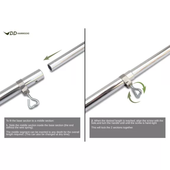 DD Tarp pole - sátorrúd - 2,2 m - (2db/csomag) DD Tarp pole - sátorrúd - 2,2 m - (2db/csomag)