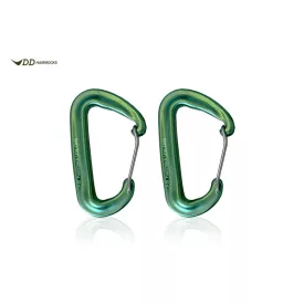 DD karabiner - zöld - 2db