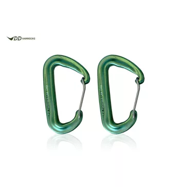 DD karabiner - zöld - 2db