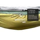 DD underblanket XL függőágyhoz - Olive Green 