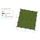 DD Tarp 3x3 PRO - Olive Green