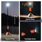 Flextail Evo Lantern teleszkópos LED lámpa – 12 000 mAh power bank funkcióval