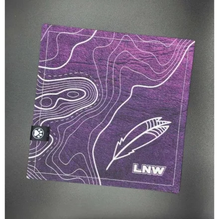  Mikroszálas kendő  -  Purple Topo