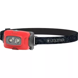   LEDLENSER HF4R Core 500lm/130m, Li-ion, tölthető fejlámpa, piros