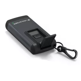   LEDLENSER K6R tölthető kulcstartós lámpa Li-ion 400lm szürke