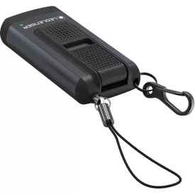   LEDLENSER K6R safety tölthető kulcstartós lámpa/riasztóval Li-ion 400lm szürke