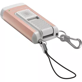   LEDLENSER K6R safety tölthető kulcstartós lámpa/riasztóval Li-ion 400lm rózsa-arany