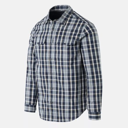 HelikonTex Concealed Carry hosszú ujjú ing -  Calm Blue Plaid
