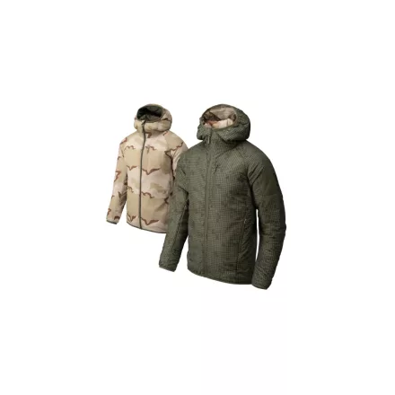 Helikon-Tex Reversible Wolfhound Hoodie Jacket® - Windpack - Desert Night Camo/US Desert