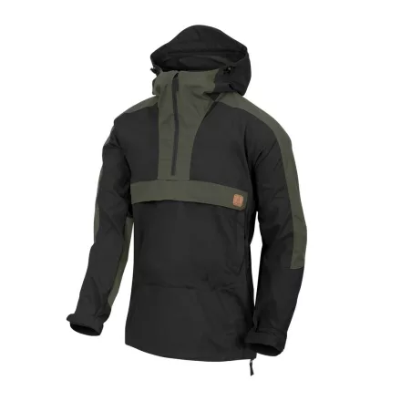 Helikon-Tex WOODSMAN Anorak Jacket Black/Taiga Green