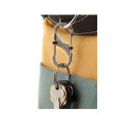 NITE IZE #4 SlideLock karabiner, fekete