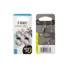 NITE IZE Microlock S Karabiner - Ezüst, 2db