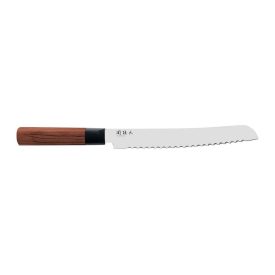 Kai Seki Magoroku Red Wood kenyérvágókés  (22,5 cm)