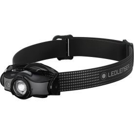   LEDLENSER MH5 outdoor tölthető LED fejlámpa 400lm/180m 1x14500 Li-ion, fekete/szürke