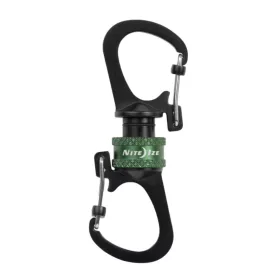 Nite Ize SlideLock 360 mágneses karabiner, olívzöld