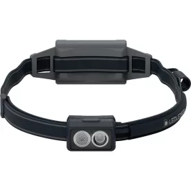   LEDLENSER NEO5R 600lm tölthető futó-fejlámpa 100m Li-ion/ Fekete/szürke