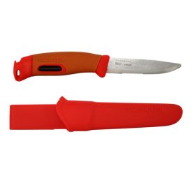   Morakniv® Companion Spark Emergency (S) - Burnt Orange/Red - 14478