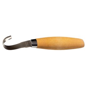   Morakniv® Wood Carving Hook Knife 162 Double Edge - Wood (ID 13388) fafaragó kés
