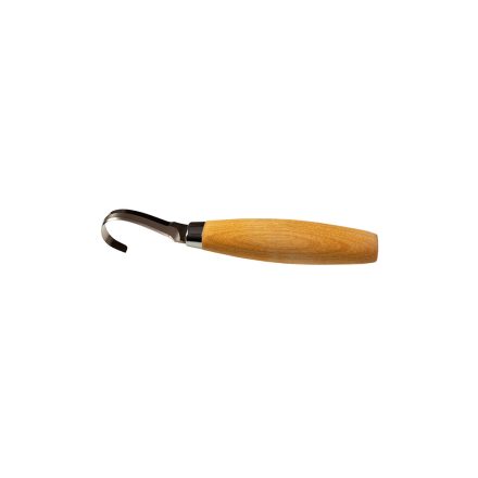 Morakniv® Wood Carving Hook Knife 164 jobbkezes- Wood (ID 13385) fafaragó kés tokkal