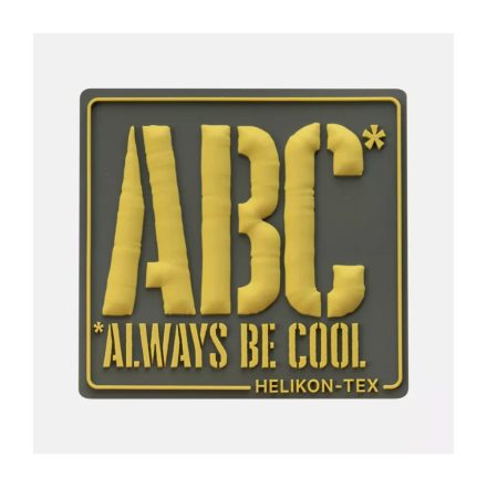 Helikon-Tex ABC Always Be Cool Patch  - Green felvarró