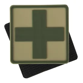 Helikon-Tex Medic Cross Patch - PVC - Khaki
