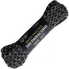 550 Paracord (100ft) -  Black/Glow