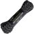 550 Paracord (100ft) - Black/Glow