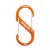 NITE IZE S-Biner alumínium S ( dupla) karabiner #3 - narancs