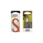 NITE IZE S-Biner alumínium S ( dupla) karabiner #3 - narancs