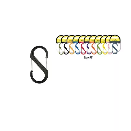 Niteize S-BINER #2 PLASTIC - piros