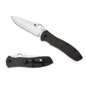 Spyderco Bradley Folder 2  Carbon Fiber