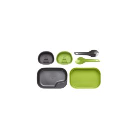 Wildo CAMP-A-BOX DUO® Light tábori konyha - Lime / Dark Grey A 