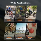 Flextail Tiny Bike Pump Pro – Hordozható elektromos kerékpárpumpa LED kijelzővel, 120 PSI