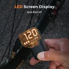 Flextail Tiny Bike Pump Pro – Hordozható elektromos kerékpárpumpa LED kijelzővel, 120 PSI