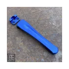 Spyderco Standard Modular V1 Machined Clip - Blue Anodized