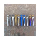 Spyderco Standard Modular V1 Machined Clip - Blue Anodized