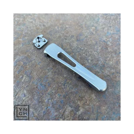 Spyderco Standard Modular V2 Machined Clip - Stonewashed