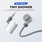 Flextail Tiny Shower – Ultrakönnyű hordozható zuhany 2,5L/perc vízáramlással