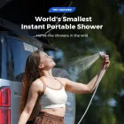 Flextail Tiny Shower – Ultrakönnyű hordozható zuhany 2,5L/perc vízáramlással