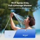Flextail Tiny Shower – Ultrakönnyű hordozható zuhany 2,5L/perc vízáramlással